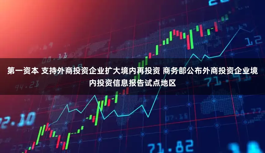 第一资本 支持外商投资企业扩大境内再投资 商务部公布外商投资企业境内投资信息报告试点地区