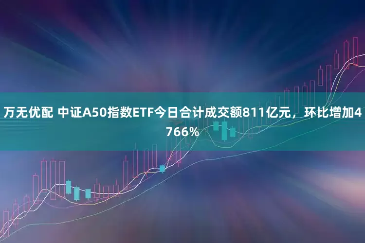 万无优配 中证A50指数ETF今日合计成交额811亿元,环比增加4766%